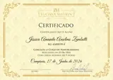 Certificado oficial de Nanoblading de Jess Zambotti